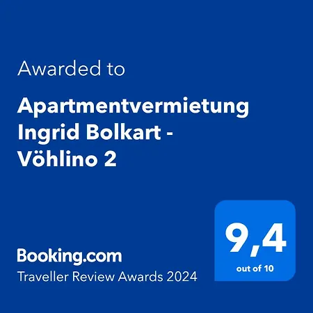 Apartmentvermietung Ingrid Bolkart - Voehlino 2 Lejlighedshotel 3*