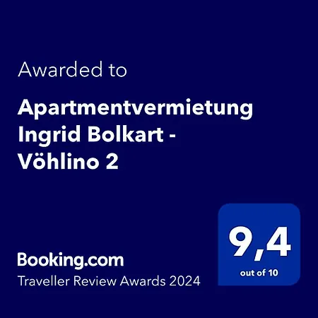 アパートホテル Apartmentvermietung Ingrid Bolkart - Voehlino 2